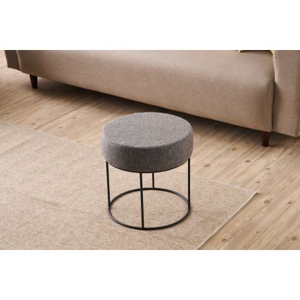 Tabouret RELO Ø 40 cm anthracite