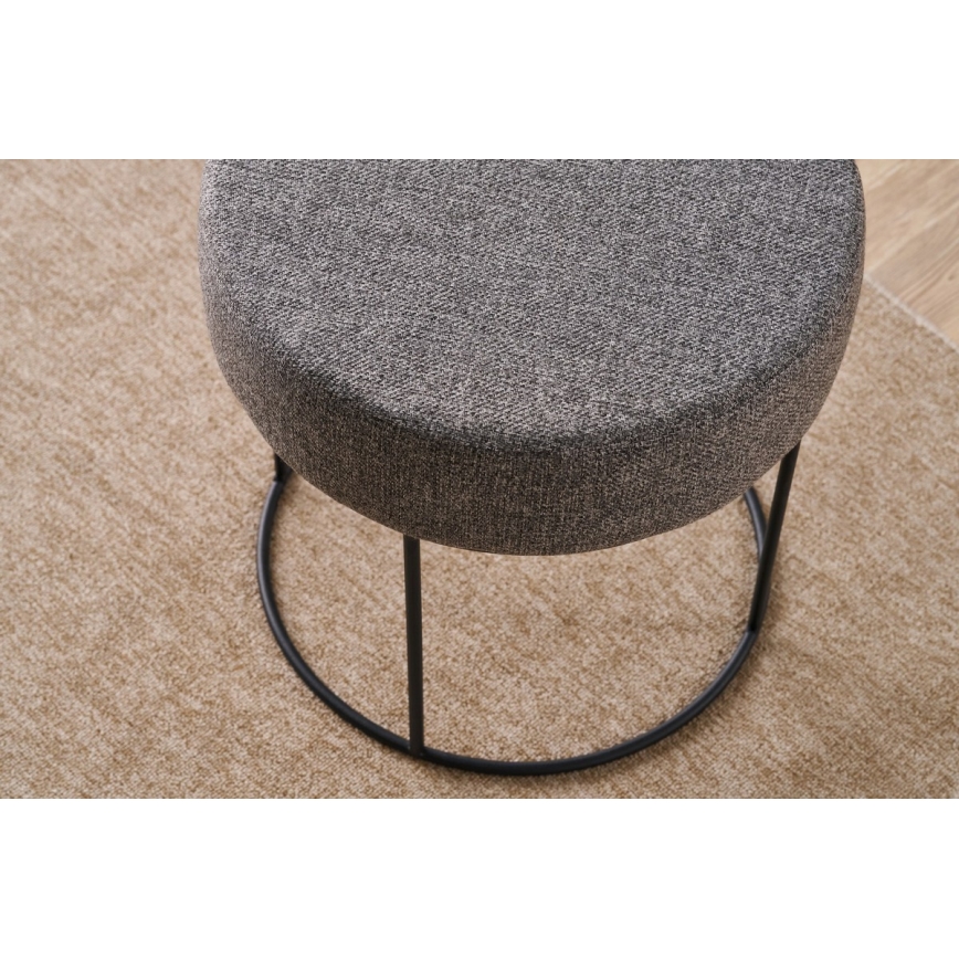 Tabouret RELO Ø 40 cm anthracite