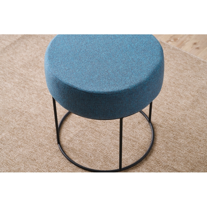 Tabouret RELO Ø 40 cm bleu