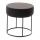 Tabouret RELO Ø 40 cm brun foncé