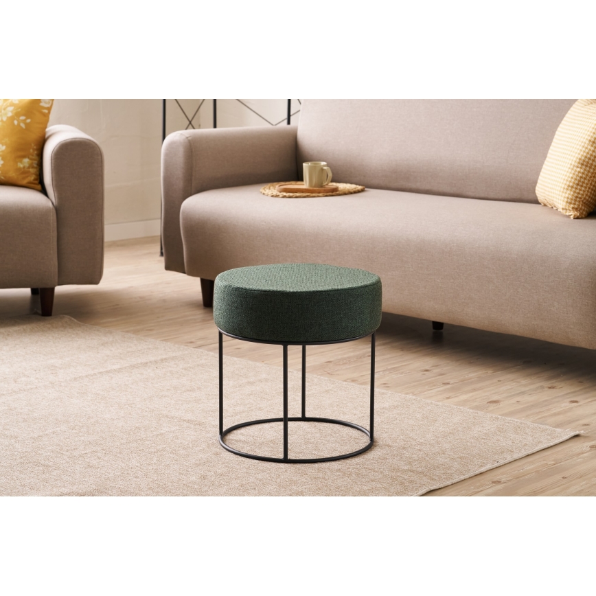 Tabouret RELO Ø 40 cm, vert