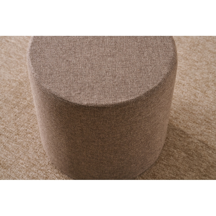 Tabouret RONDO, Ø 40 cm, marron