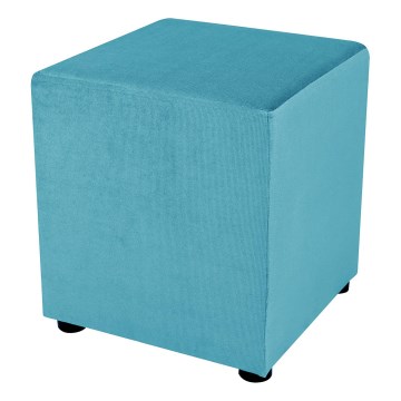 Tabouret SIX 40x40 cm bleu