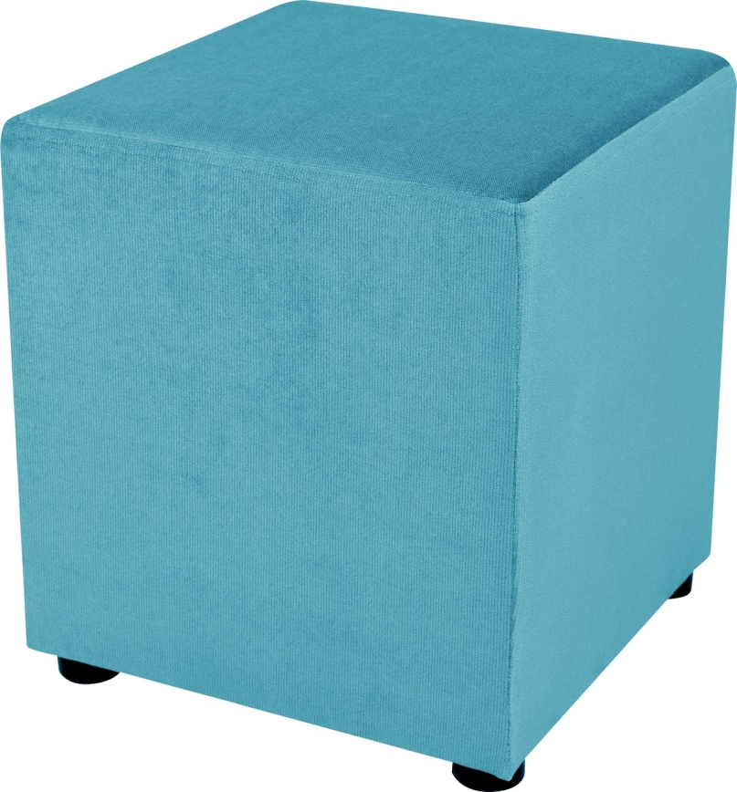 Tabouret SIX 40x40 cm bleu