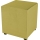 Tabouret SIX 40x40 cm jaune
