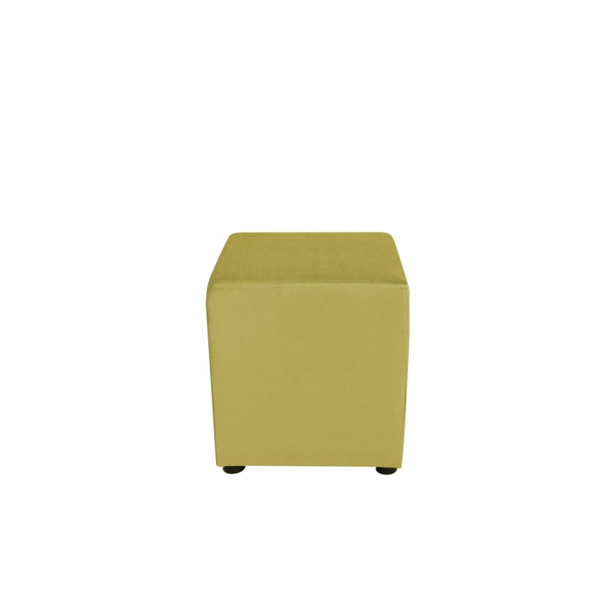 Tabouret SIX 40x40 cm jaune