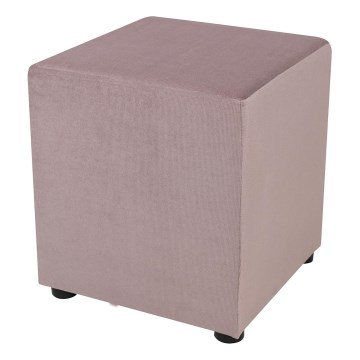 Tabouret SIX 40x40 cm rose