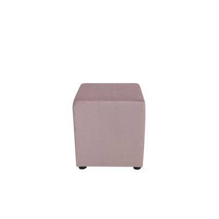 Tabouret SIX 40x40 cm rose