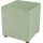 Tabouret SIX 40x40 cm vert clair