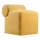 Tabouret TIKI 47x45 cm jaune