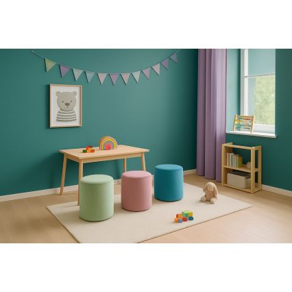 Tabouret VEX 36x36 cm bleu