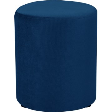 Tabouret VEX, diamètre 36 cm, bleu foncé