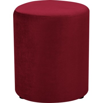 Tabouret VEX, diamètre 36 cm, rouge