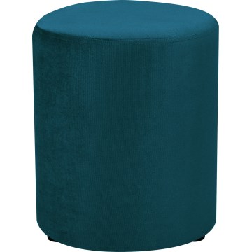 Tabouret VEX, diamètre 36 cm, turquoise