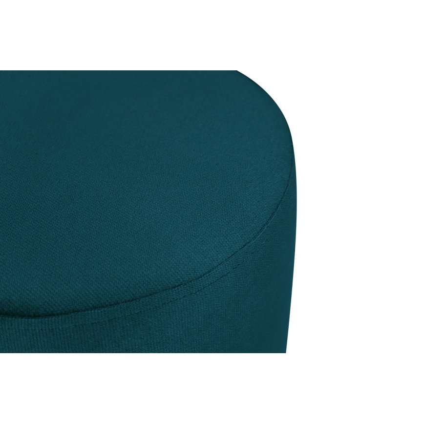 Tabouret VEX, diamètre 36 cm, turquoise