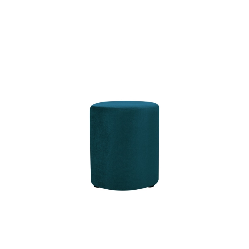 Tabouret VEX, diamètre 36 cm, turquoise