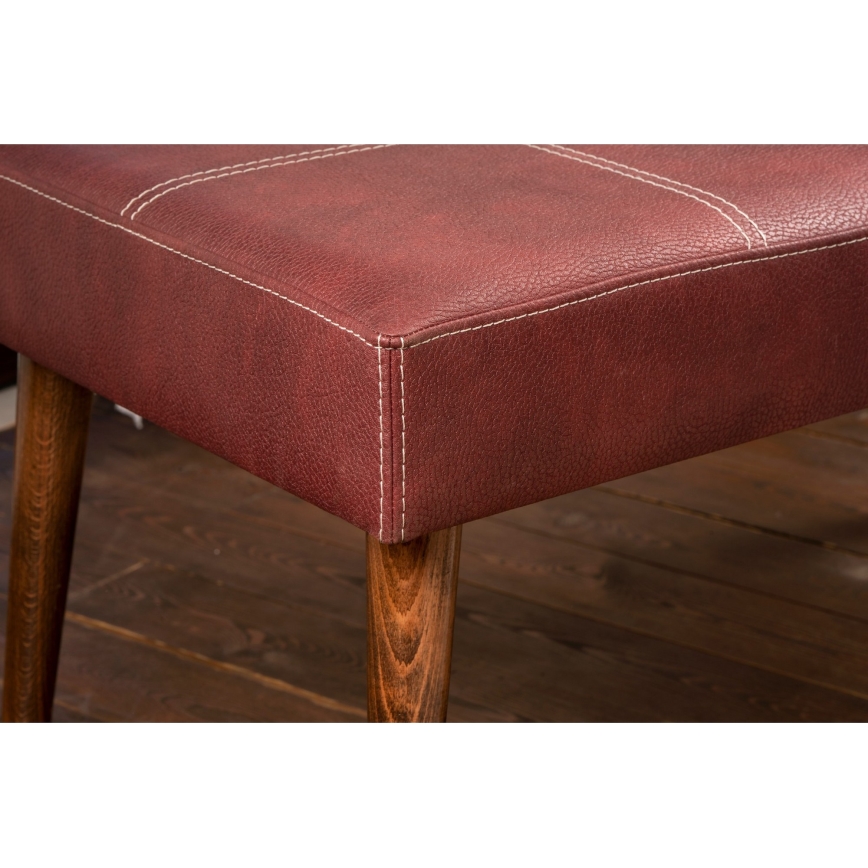 Tabouret VITO 46 x 92 cm rouge