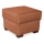 Tabouret VIVA 51x51 cm orange