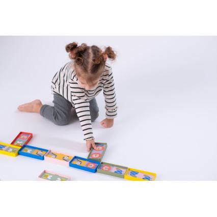 Taf Toys - Dominos enfants 4en1 animaux