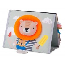 Taf Toys - Livre textile pour enfant avec miroir savane
