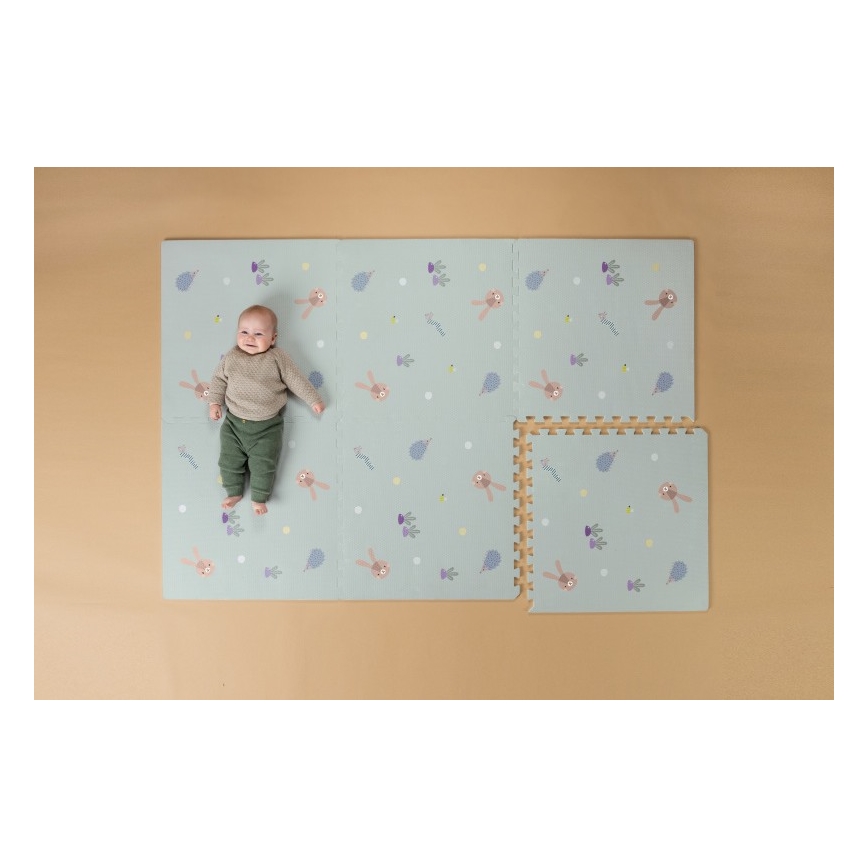 Taf Toys - Tapis de jeu XL Puzzle Jardin pour enfants