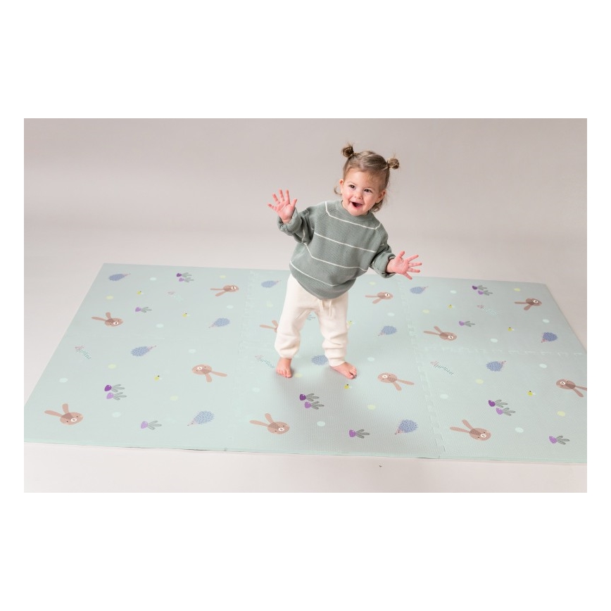 Taf Toys - Tapis de jeu XL Puzzle Jardin pour enfants
