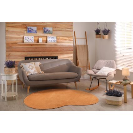 Tapis antidérapant LOREN 160 x 230 cm orange