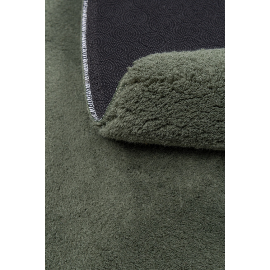 Tapis antidérapant LOREN 160 x 230 cm, vert foncé