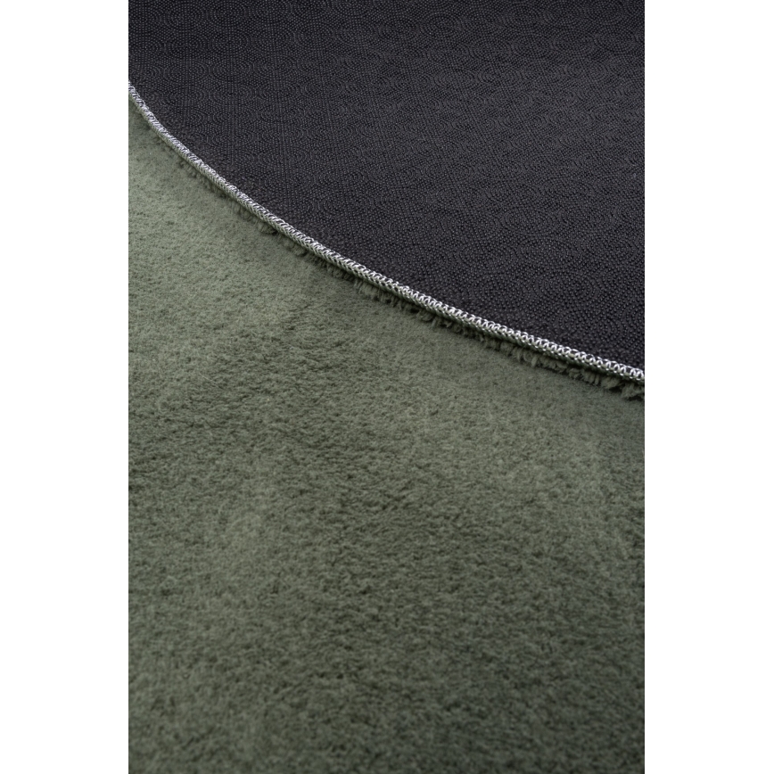 Tapis antidérapant LOREN 160 x 230 cm, vert foncé