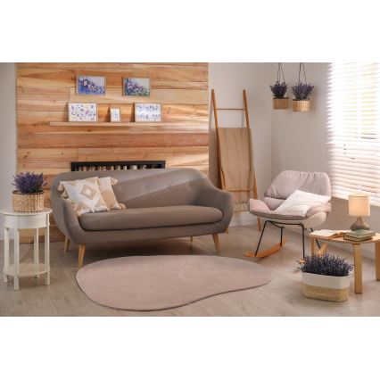 Tapis antidérapant LOREN 160x230 cm beige