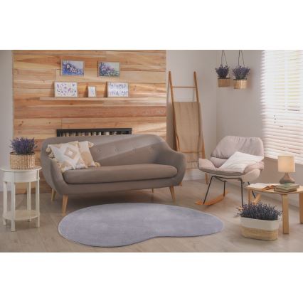 Tapis antidérapant LOREN 160x230 cm gris