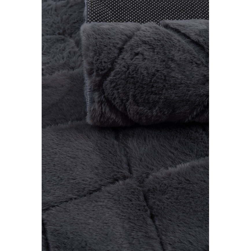 Tapis antidérapant MODENA NEW 120x160 cm anthracite