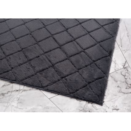 Tapis antidérapant MODENA NEW 120x160 cm anthracite