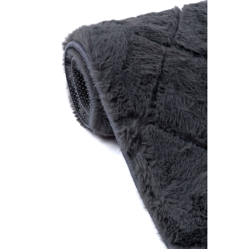 Tapis antidérapant MODENA NEW 120x160 cm anthracite