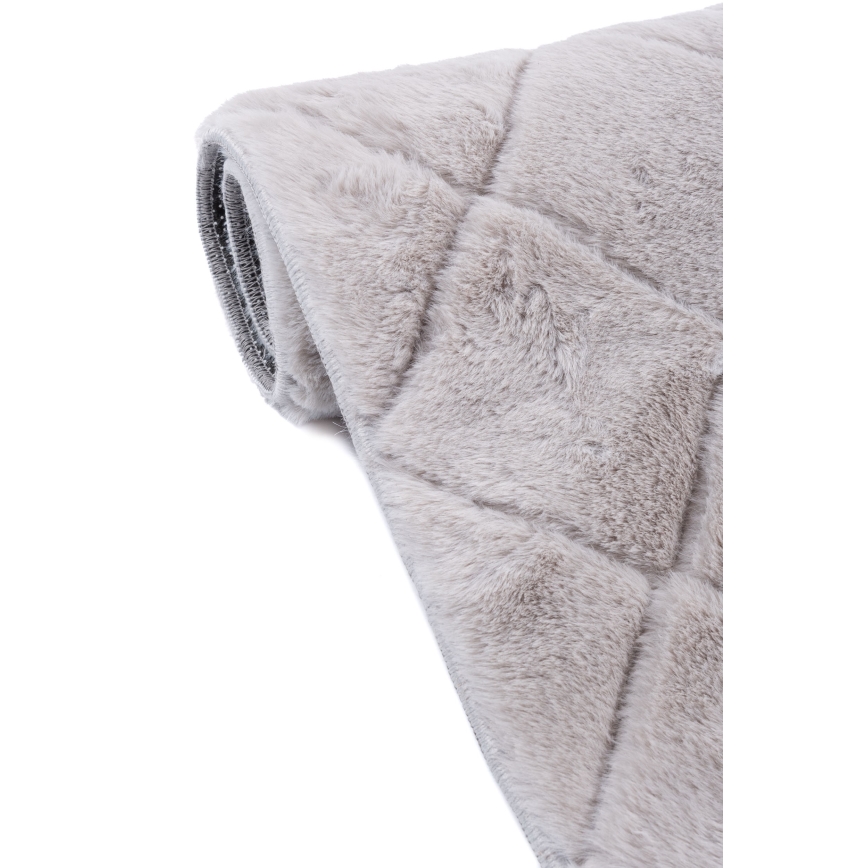 Tapis antidérapant MODENA NEW 120x160 cm gris clair