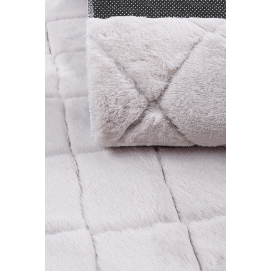 Tapis antidérapant MODENA NEW 80x140 cm, gris clair