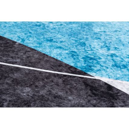 Tapis antidérapant PRINT SHINE 160 x 230 cm multicolore