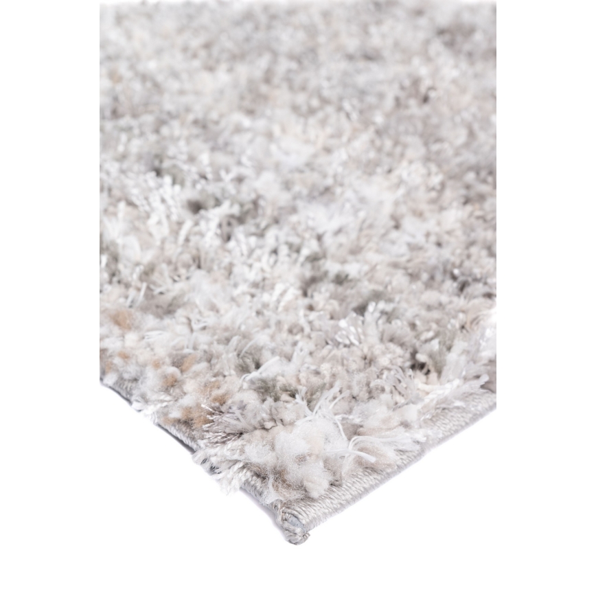 Tapis BILBAO SHAGGY 120x160 cm gris/anthracite
