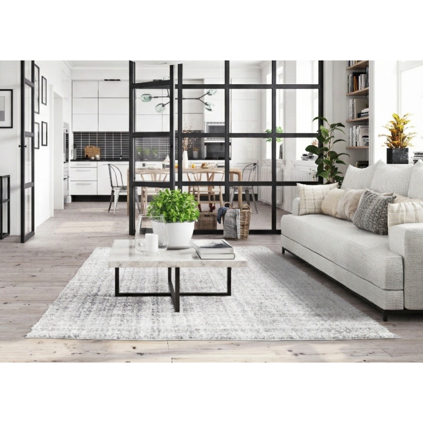Tapis BILBAO SHAGGY 160 x 230 cm beige