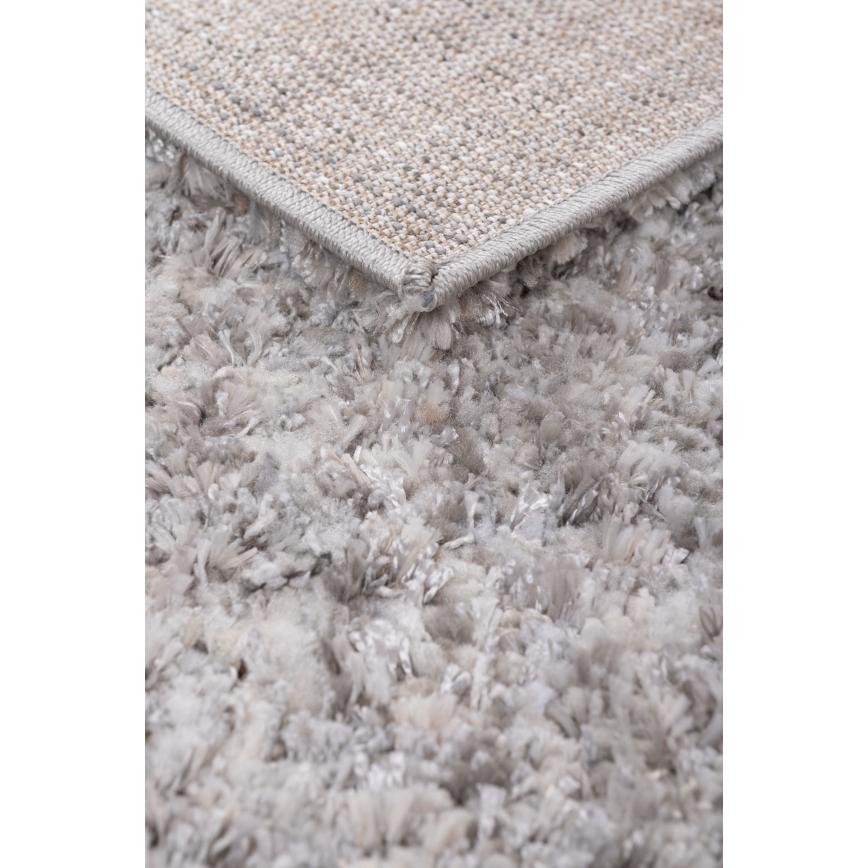 Tapis BILBAO SHAGGY 160x230 cm gris/anthracite