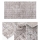 Tapis BILBAO SHAGGY 80 x 150 cm gris/anthracite