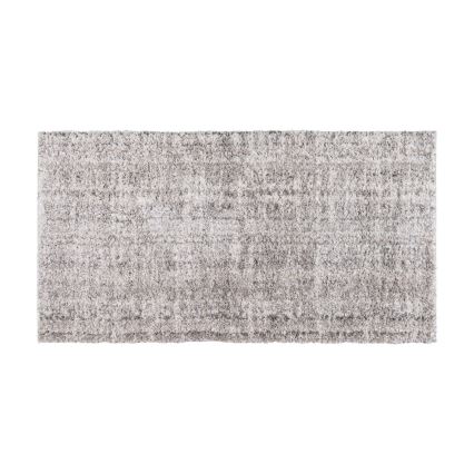 Tapis BILBAO SHAGGY 80 x 150 cm gris/anthracite
