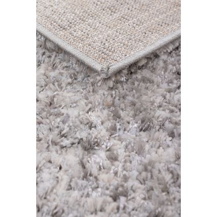 Tapis BILBAO SHAGGY 80 x 150 cm gris/anthracite