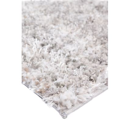 Tapis BILBAO SHAGGY 80 x 150 cm gris
