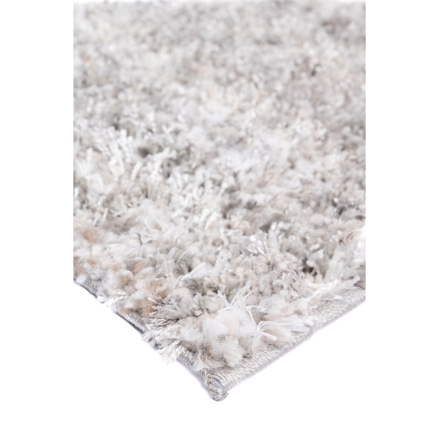 Tapis BILBAO SHAGGY 80 x 150 cm gris