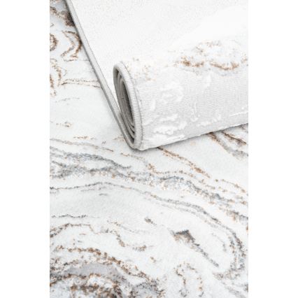 Tapis CREATION 200x290 cm 1950g/m2 gris/marron motif marbré