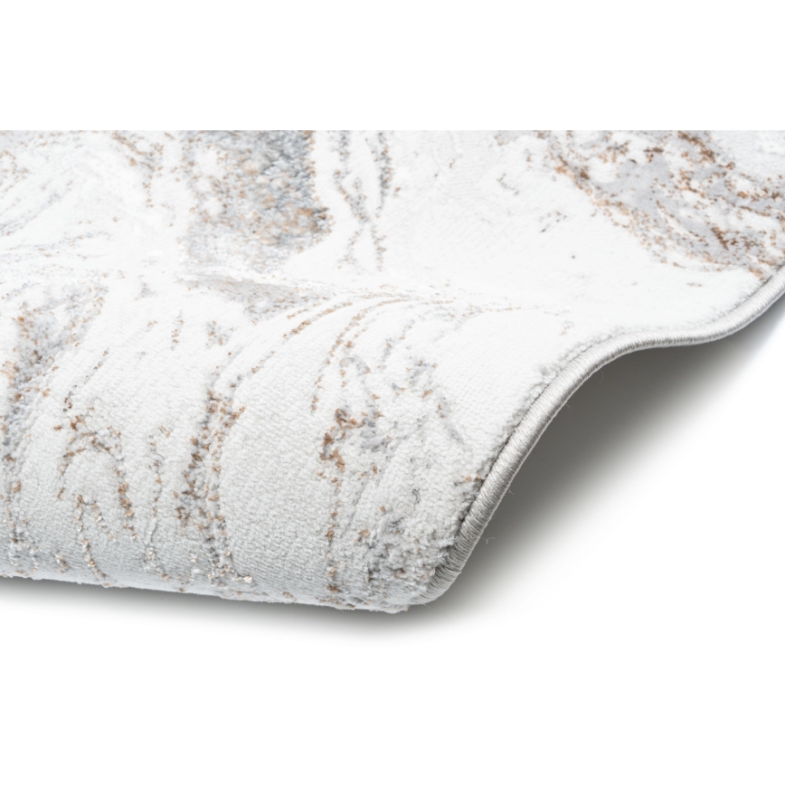 Tapis CREATION 200x290 cm 1950g/m2 gris/marron motif marbré