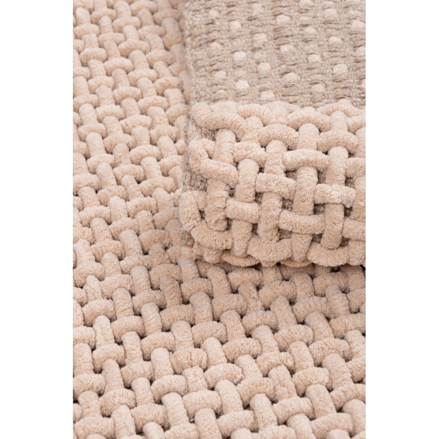 Tapis de bain BELWEDER 60x100 cm beige