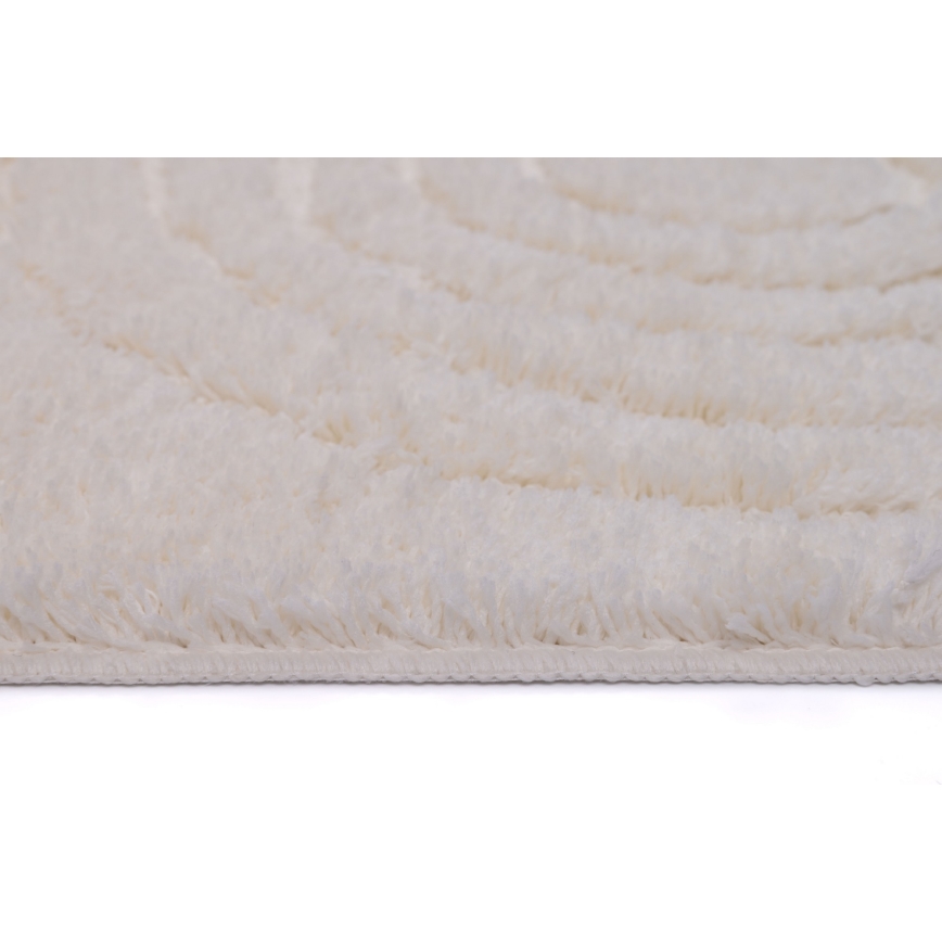 Tapis de bain CARMEN 50 x 80 cm crème