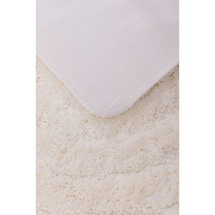 Tapis de bain CARMEN 50 x 80 cm crème